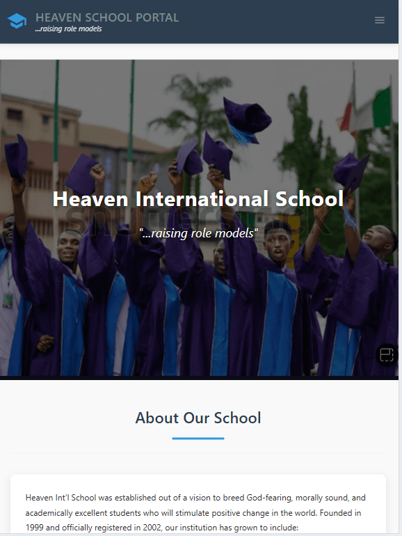 School Portal App
