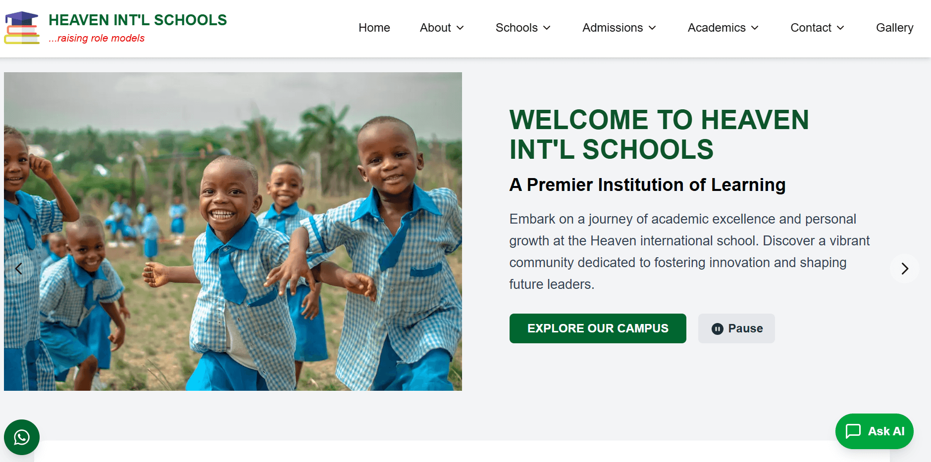 School website Project